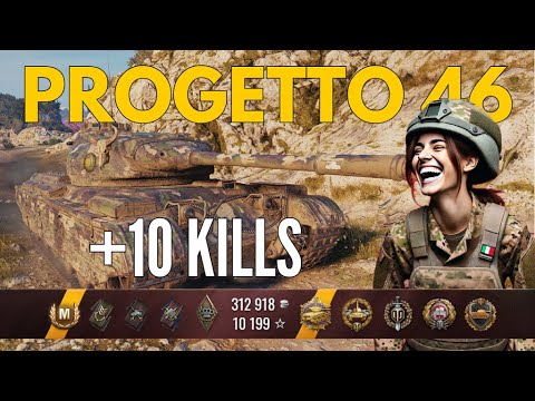 Pro Tips: Mastering Progetto 46 Gameplay +10 Kills  - WORLD OF TANKS