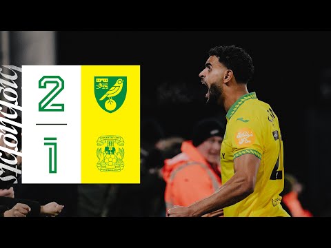 HUGE 3️⃣ POINTS AGAINST LEAGUE LEADERS | Norwich City 2-1 Coventry City | Highlights