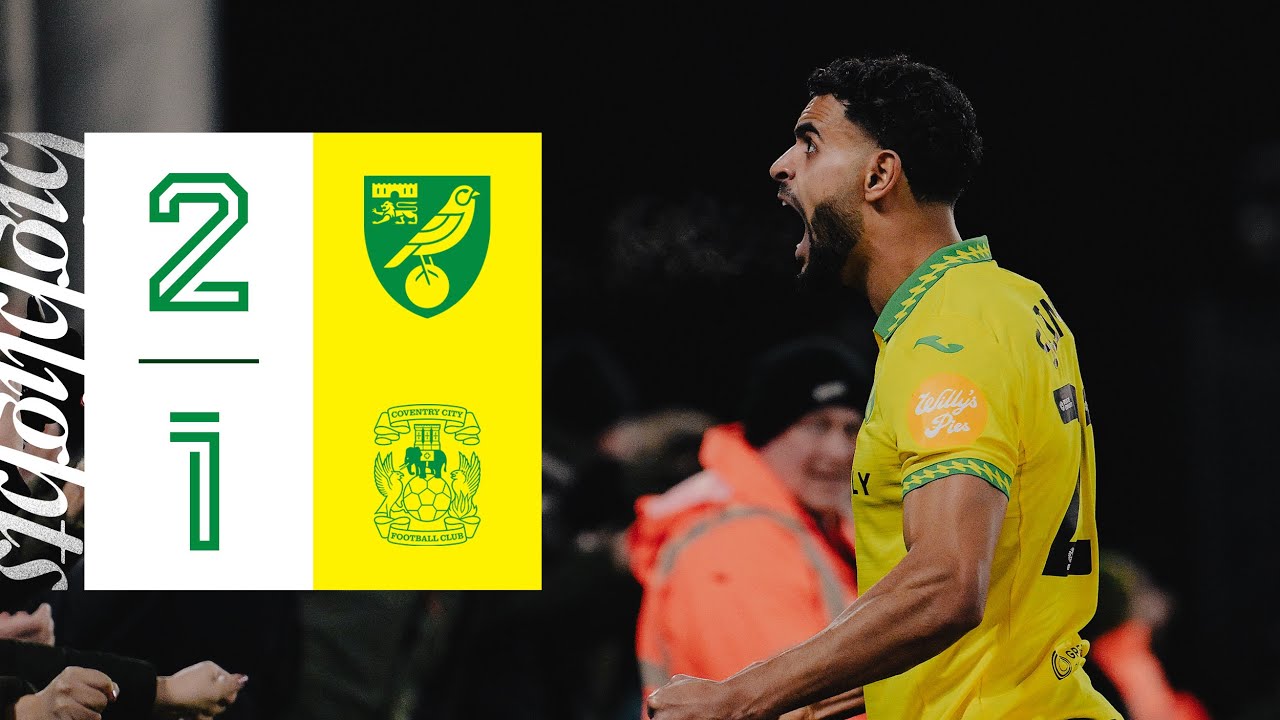 Norwich City vs Coventry City Highlights