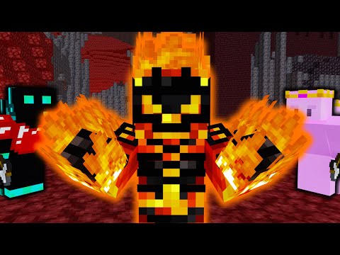 Minecraft Manhunt But I'm a NETHER LORD