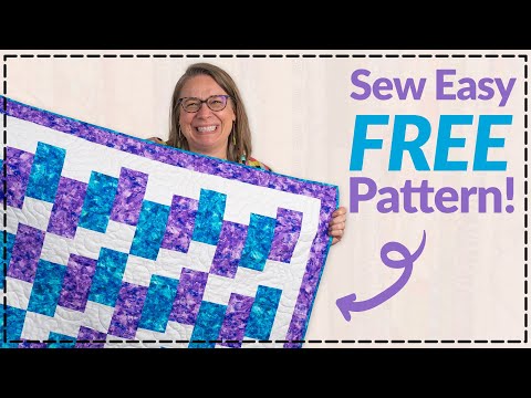 FREE Pattern Alert! Fast, Fun Strip Sewing! - Limited Time