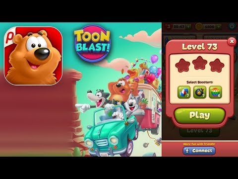 Toon Blast Level 73 HD 1080p