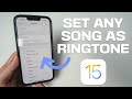 (2022) How to Set ANY Song as Ringtone on iPhone - NO COMPUTER!