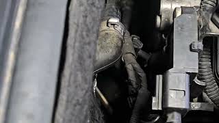 audi a4 b8 2.0 tdi, 2008 , p2185 fault - coolant temp sensor  / replacing also 2nd thermostat