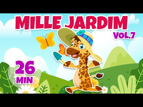 Mille Jardim Vol. 7 - Giramille 26 min | Desenho Animado Musical