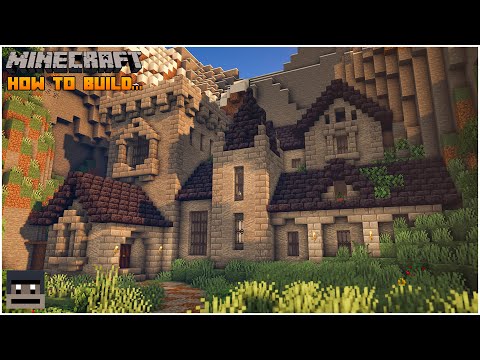 Minecraft: Dwarven Mountainside Castle Tutorial!