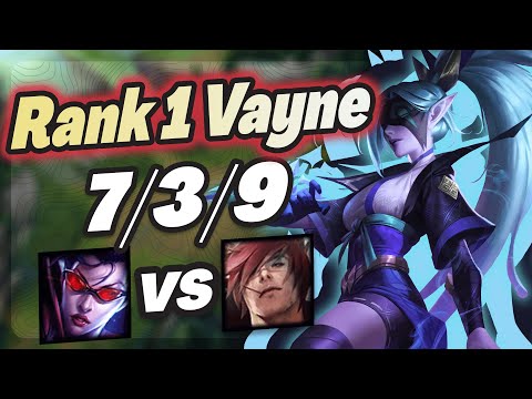 Vayne Vs Sett - Challenger Gameplay Rank 1 Vayne