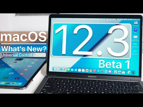 macOS 12.3 Beta 1 is Out! - What's New? - Universal Control and more
