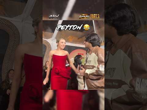 Tory Shows Hawk No Mercy 🐍😂 #cobrakai #cobrakaiseason6 #netflix #losangeles #peytonlist #tory