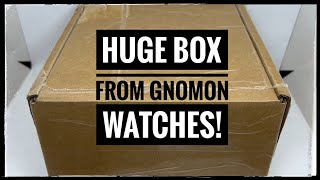 Ordered a watch from Gnomon, and they sent me this huge box!