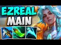 THIS CHALLENGER EZREAL MAIN IS AMAZING! | CHALLENGER EZREAL ADC GAMEPLAY | Patch 14.6 S14