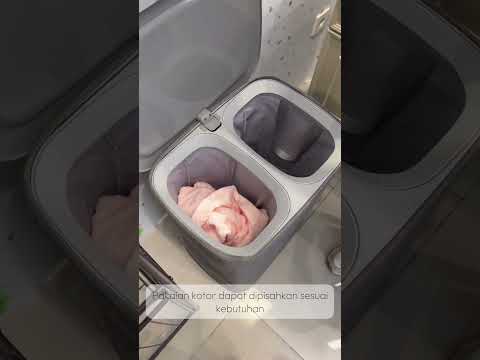 Gambar Informa Sydney Keranjang Laundry 50 Liter - Abu-Abu