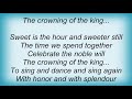 Blackmore's Night - Crowning Of The King Lyrics