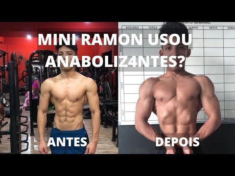 MINI RAMON DINO É QUESTIONADO SOBRE USO DE ANABOLIZANTES