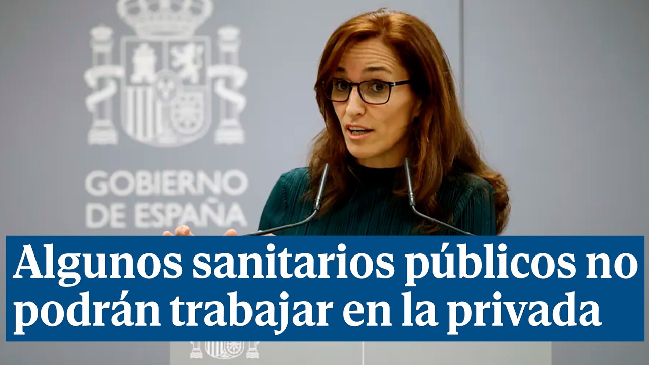 Los jefes de servicio y directivos de la sanidad pública no podrán trabajar en la privada