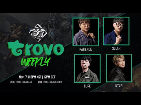 StarCraft 2: CURE vs SOLAR - ITaX Trovo Weekly #9 | Finals