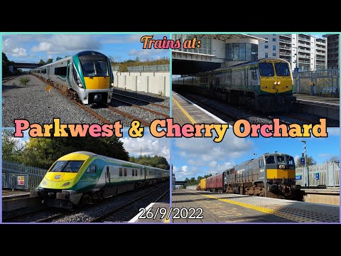 Trains at: Parkwest & Cherry Orchard  - 26/9/2022