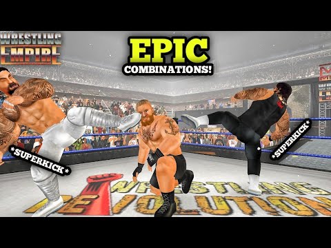 EPIC Finisher Combinations in Wrestling Empire!