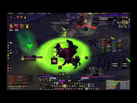 HFC Kilrogg Mythic Easy 180k DPS as DEMO WARLOCK