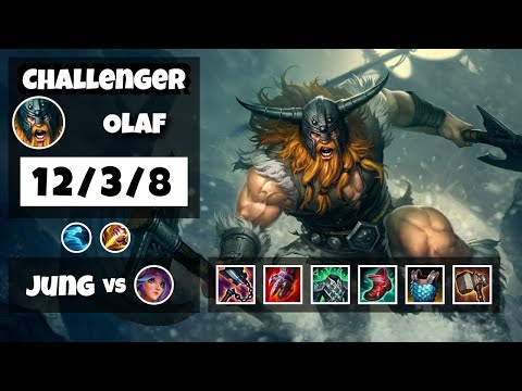 Olaf s11 Jungle Challenger Replay (12/3/8) - TURKISH