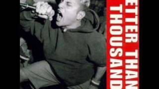 Better than a thousand - You were the one