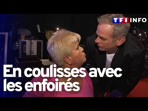 En coulisses avec les enfoirés