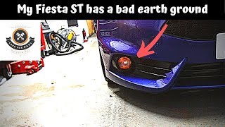 My Fiesta ST has a bad ground wire