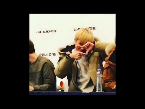 Jeojang Jihoon (박지훈) - WANNA ONE Fansign Focus