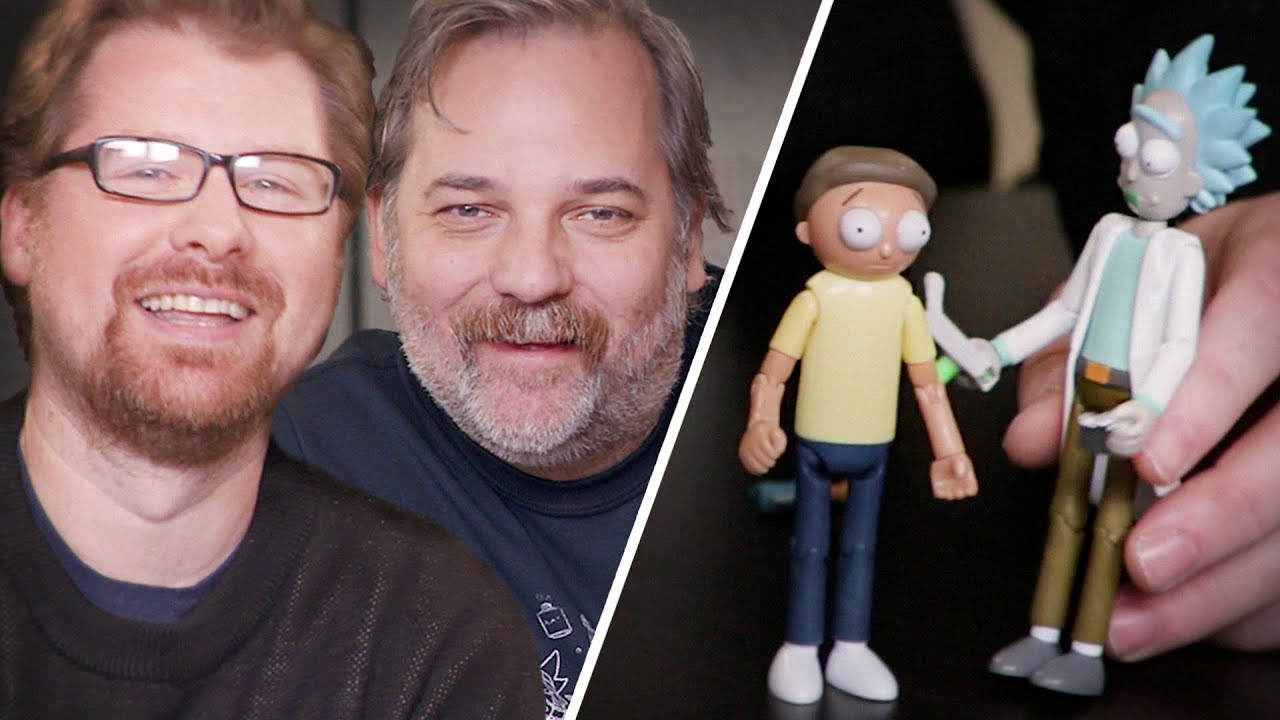New Rick and Morty Scene with Live Commentary by Dan Harmon and Justin Roiland // Omaze - YouTube