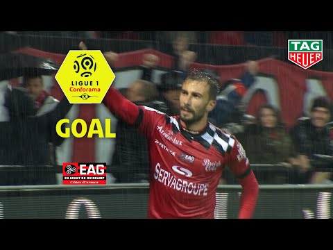 Goal Nicolas BENEZET (64') / EA Guingamp - Montpellier Hérault SC (1-1) (EAG-MHSC) / 2018-19