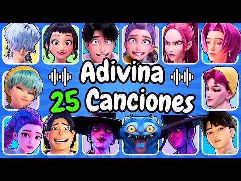 Guess all the songs and characters from K-Pop Demon Hunters😱❤️K-Pop Demon Hunters😍🎶Rumi💜Ginu🔥