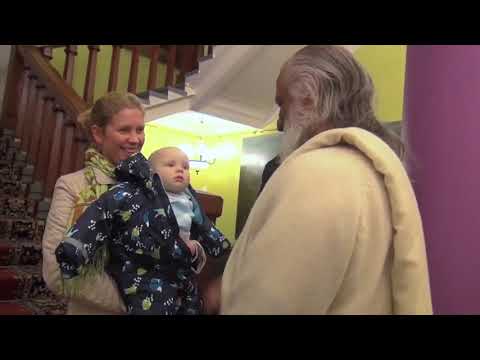 Swami Brahmdev in Saint-Petersburg (Russia) 2015 (Interpreter Vitaly Nikiforov)