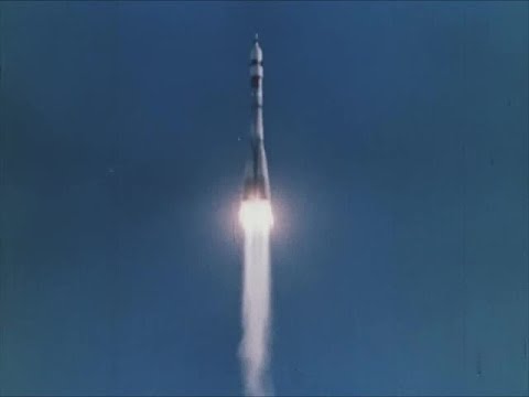 Russian Soyuz Spacecraft Launch: Four in the Cosmos (1969) - CharlieDeanArchives Space Documentary
