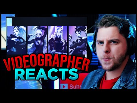 Videographer Reacts K/DA - THE BADDEST ft. (G)I-DLE, Bea Miller, Wolftyla | League of Legends