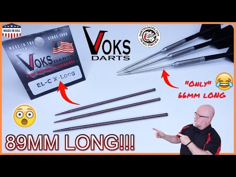 WORLD'S LONGEST DART POINTS - Voks ELC X-Long - 89mm!!!