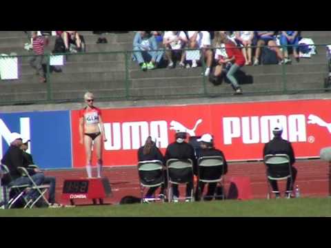 Hochsprung Frauen- High Jump Women Arianne Friedrich - European Team Championships 2010 Bergen