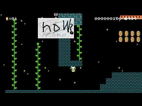 Upside-down and Around by James Tarr 🍄 Super Mario Maker 2 ✹Switch✹ #bkw