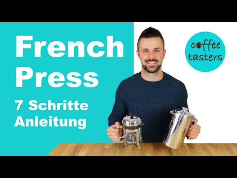 French Press Kaffee [7 Schritte Anleitung] - SO funktioniert die Kaffeepresse