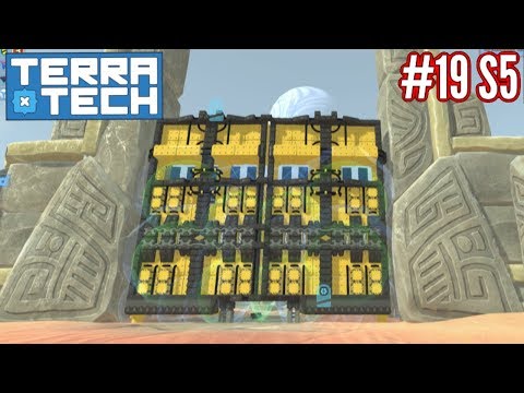 The Grand Fortress Door! Spider Ruins Base! | Terratech | #19 S5