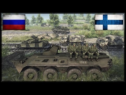 RUSSIAN INVASION OF FINLAND (MODERN) Ep.1 - Red Rising Mod - Men of War: Assault Squad 2