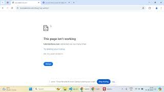 Fix Wordpress error redirected you too many times