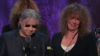Discurso Deep Purple - Rock & Roll Hall of Fame 2016