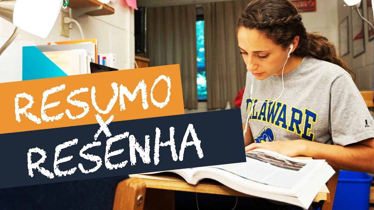 DIFERENÇA ENTRE RESUMO E RESENHA