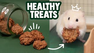 DIY Healthy Hamster Treats | Apple & Walnut Bites by ErinsAnimals