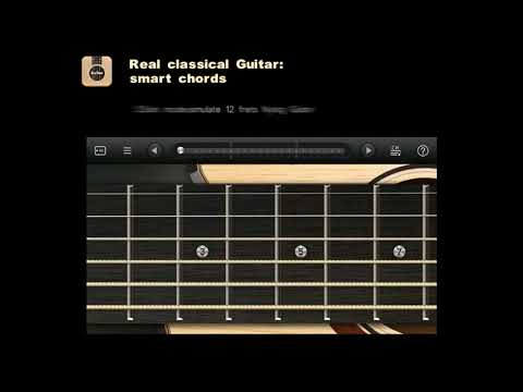 Real classical Guitar: smart chord Video