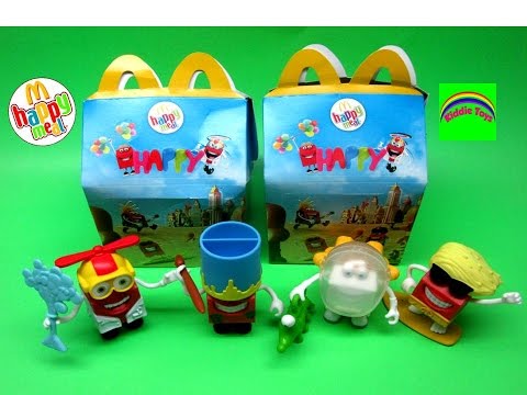 Mcdo Happy Meal Characters Toys 2015 - Kiddie Toys