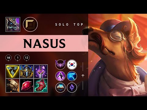 Nasus Top vs Sion - KR Master Patch 25.23
