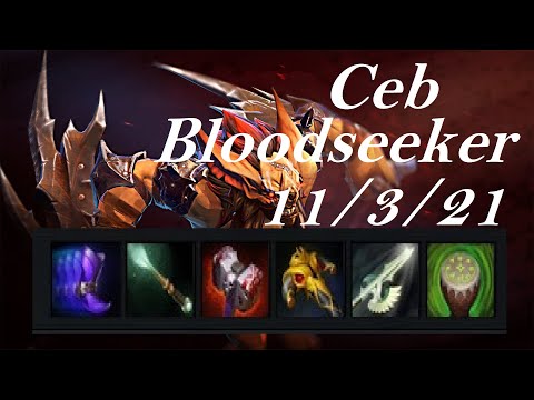 Dota2 Bloodseeker off lane by Ceb - Nigma vs OG full game1 - Dota2 Pushka League