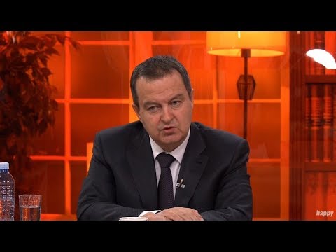 Dacic: Albanci u Dubaiju podmicuju delegate da Kosovo udje u Interpol - DJS - (TV Happy 19.11.2018)