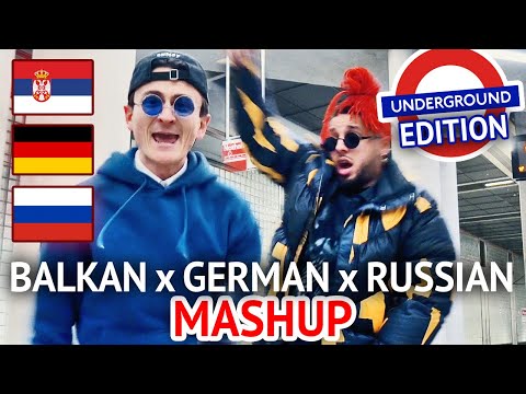 BALKAN x GERMAN x RUSSIAN MASHUP [In der U-BAHN] Capital Bra, Shirin David, Timati | prod. by BALLIN